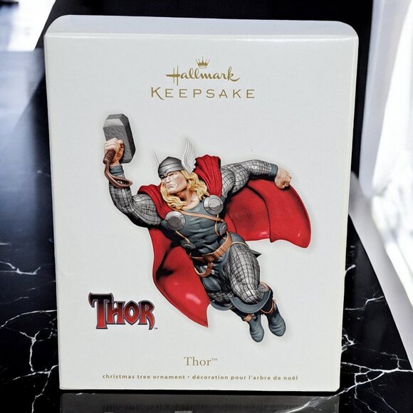 Hallmark Keepsake Ornament Thor 2011 Marvel the Avengers Comics MIB Hero - Picture 2 of 16